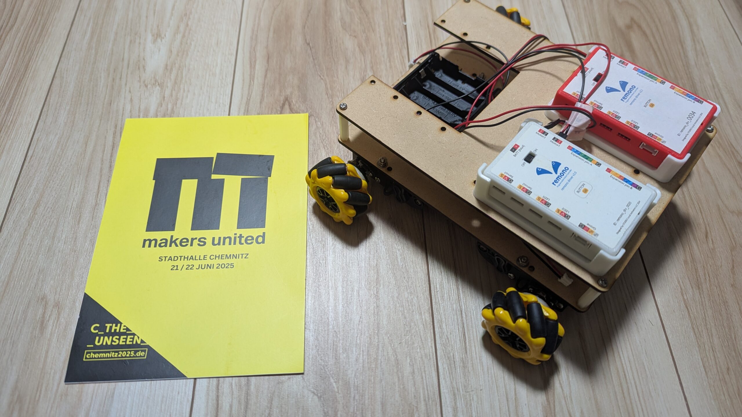 ドイツで開催されるメイカーフェスティバル「Makers United」に参加します